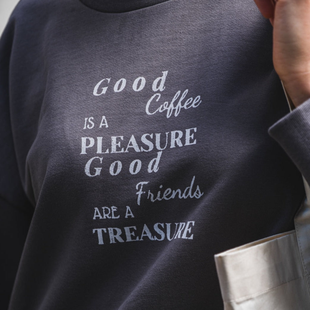 Good Coffee Sweatshirt - blumcoffeehouse