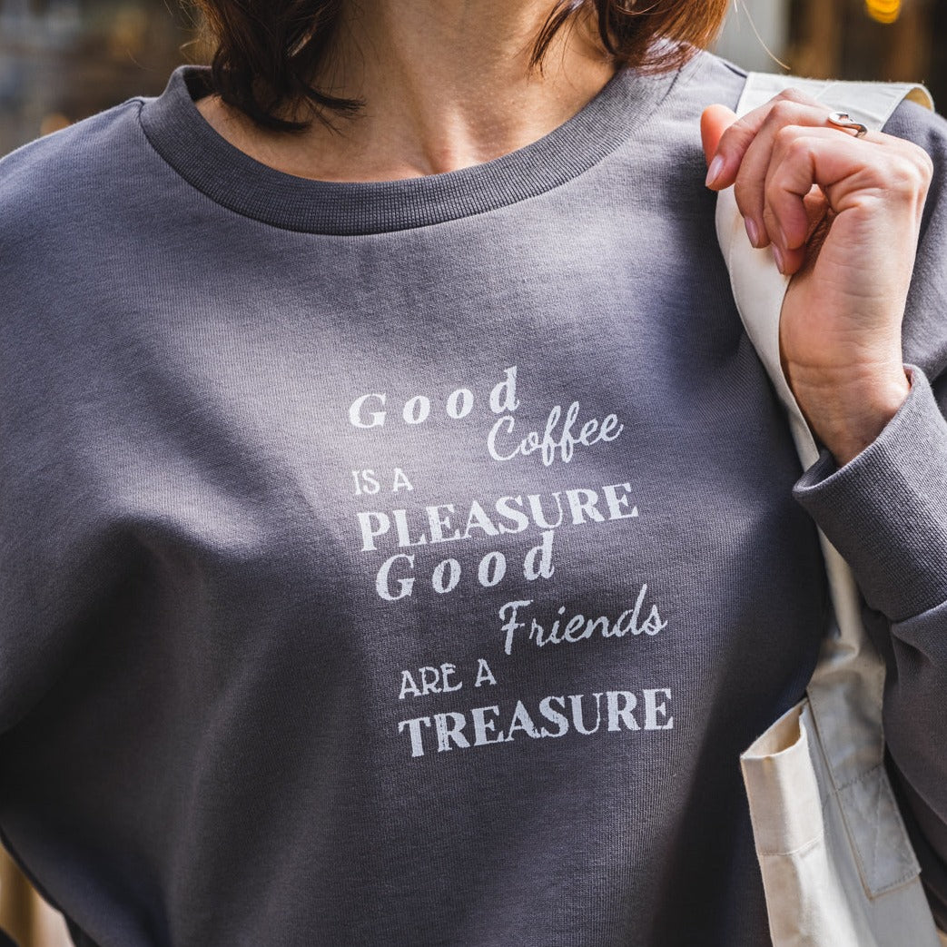 Good Coffee Sweatshirt - blumcoffeehouse